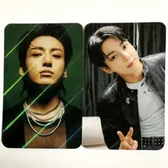 【BTS】‪☆182-28☆フォトカード ホログラム ジョングク 2枚セット