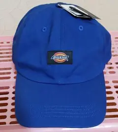 Dickies 青 キャップ 新品タグ付き