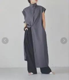 TODAYFUL【未使用に近い】2waycollar Long Vestのサムネイル