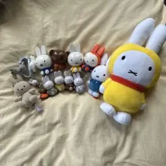 ミッフィー　グッズ　セットmiffy ぬいぐるみ　マスコット