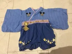 ディズニーお食い初め100日祝い着物ベビー袴ロンパースミッキーミニー