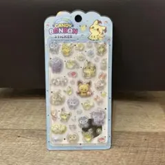 韓国限定　ポケピース 立体シール　ポケモン　キャンディーボンボン