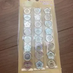 おはじきふうシール　サンリオ