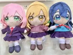 100カノ　Chibiぬいぐるみ 3体セット　バンダイ 100カノ Chibiぬいぐるみ 3体セット バンダイ - メルカリ