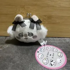 新品未使用 ちいかわ ミニがまぐち ～リボン～ モモンガ タグ付き　m12
