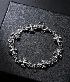 シルバー クロスモチーフ ブレスレット