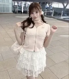 one way レースパーカトップスのサムネイル