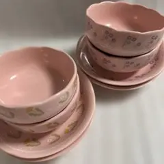 FELISSIMOフェリシモ　花柄2柄　小皿　　豆皿のサムネイル
