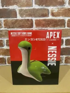 APEX ネッシーソフビバンク APEX LEGENDS」ネッシーソフビバンク 貯金箱 特典カード付き