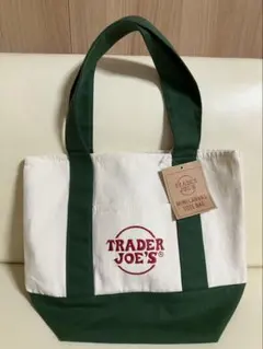 【新品】Trader Joe's トートバッグ　緑