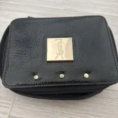 YVES SAINT LAURENT ポーチ ミラー付き ブラックのサムネイル