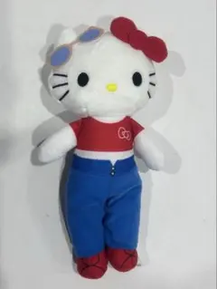 ハローキティ マスコット ぬいぐるみ あしなが - メルカリ