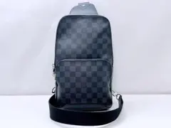 ほぼ未使用　ルイヴィトン　ダミエグラフィット　アヴェニュースリング　N41719