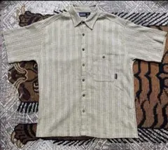 美品　Patagonia ポルトガル製 AC ヤーンダイ　シャツ　Sサイズ