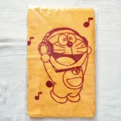 ドラえもん　タワレコ　タオル　黄色　TOWER RECORD　2009