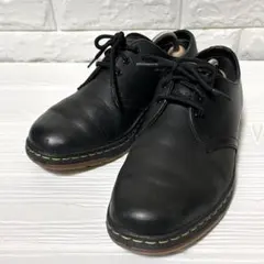 （Dr. Martens）レザー レースアップ ローカットシューズ サイズ7 黒