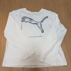Puma ホワイト 長袖カットソー