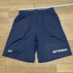 日本体育大学ハーフパンツ　アンダーアーマー製XL