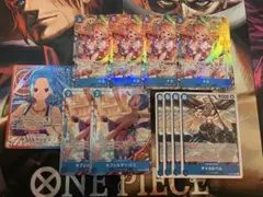 ワンピースカード ナミSRパラレル OP11-054 EB04赤青ビビ
