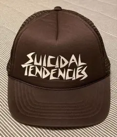 ハードコアパンクバンドSUICIDALTENDENCIESメッシュキャップ赤 ハードコアパンクバンドSUICIDALTENDENCIESメッシュキャップ赤 - メルカリ
