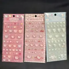 【3種セット】サンリオ ハローキティ タイルシール 90s 日本限定 正規品