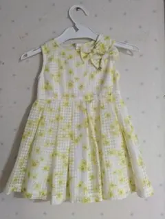 花柄　メゾピアノ　ワンピース