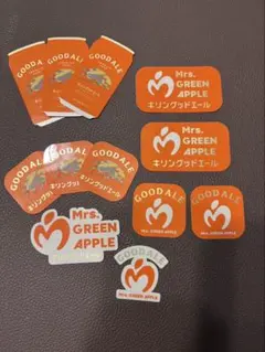 キリングットエール　Mrs.GREEN APPLEステッカー