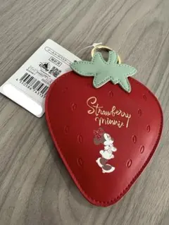 ディズニーストア★ミニー★苺★パスケース