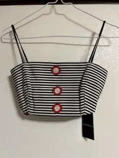 EMPORIO ARMANI ボーダー ベアトップ