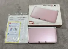 【箱付き】ニンテンドー3DS LL ピンク ホワイト 本体
