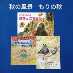 ビッグサイエンス　ちいさなかがくのとも　こどものとも　秋の風景　もりの秋　果実