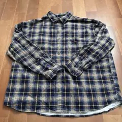 H&M オーバーサイズフィット チェックシャツ