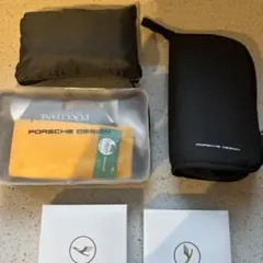 ルフトハンザ　スイスエア　3点セット　ビジネスクラス　アメニティ　ポルシェ