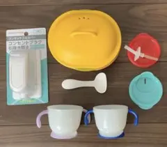 リッチェル コップでマグ 離乳食調理セット まとめ売り