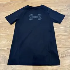 Under Armour HeatGearロングTシャツ YLG 黒