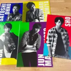 ♪ 嵐　Popcorn クリアファイルセット