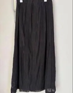 colony2139 ブラックレースロングスカート FREEサイズ