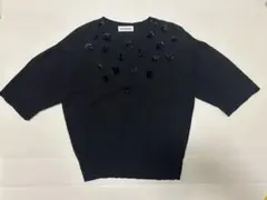 26SS✨ 極美品✨エンフォルド RAIN-DOPS T-SHIRT ブラック | Mercari