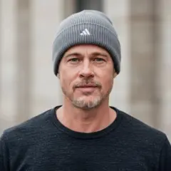 adidas アディダス グレー ビーニー ニット帽 新品