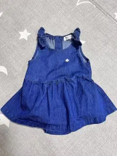 【新品未使用】POLO Baby デニム ワンピース バースデイ