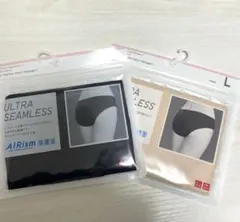 ユニクロ　エアリズムシームレスショーツ　ヒップハンガー　L　新品2個
