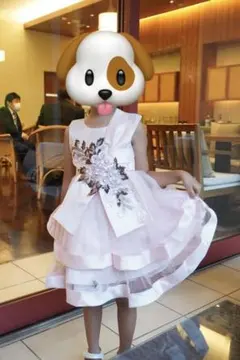 ピンクドレス 110cm 女の子 美品