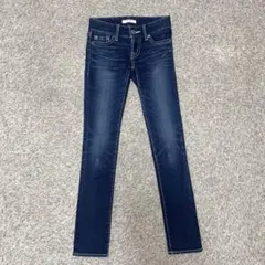 moussyローライズデニム 平成ギャル Y2Kデニム サイズ24