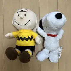 PEANUTS チャーリー・ブラウン スヌーピー ぬいぐるみセット