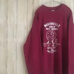 USA製 FRUIT OF THE LOOM かわいい赤 ゆるダボ XXL