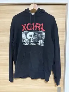 【希少コラボ】X-girl × OVERTHESTRIPES ギズモ パーカーのサムネイル
