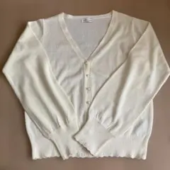 earth music&ecology アイボリー カーディガン