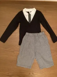 1回着用　フォーマルセットアップ 110サイズ