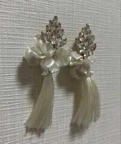 結婚式 ピアス
