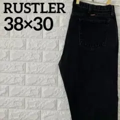 ラスラー　ブラックデニム　パンツ　W38L30 ジーンズ87619CB 1951のサムネイル